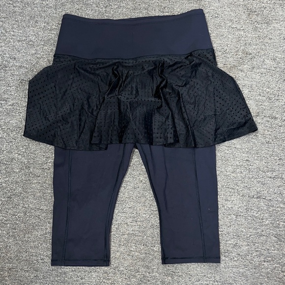 NWOT ATHLETA A GAME 2 in 1 crop pants - Picture 5 of 5